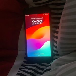 iPhone SE . Used like new thought.